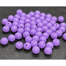 Bola plastica 8mm roxo pct 25gr PB-10333