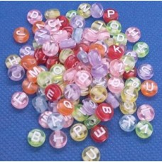 Letrinhas redonda colorida pct 25gr BP-10822